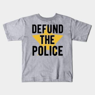 Defund The Police police Kids T-Shirt